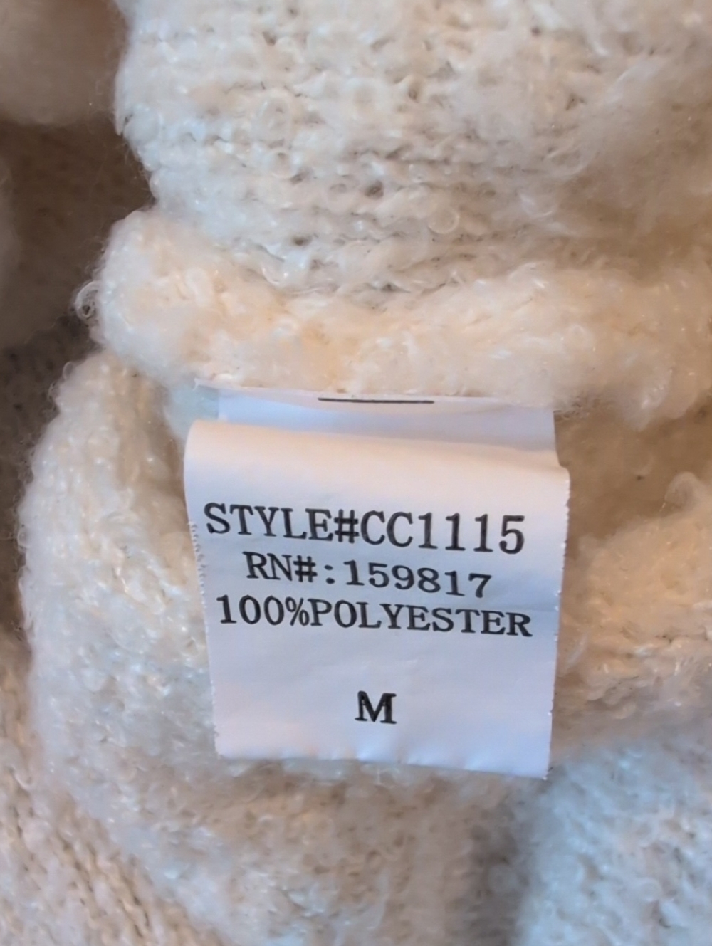 Altar'd State Fuzzy Bow 3D Sweater - Picture 5 of 6
